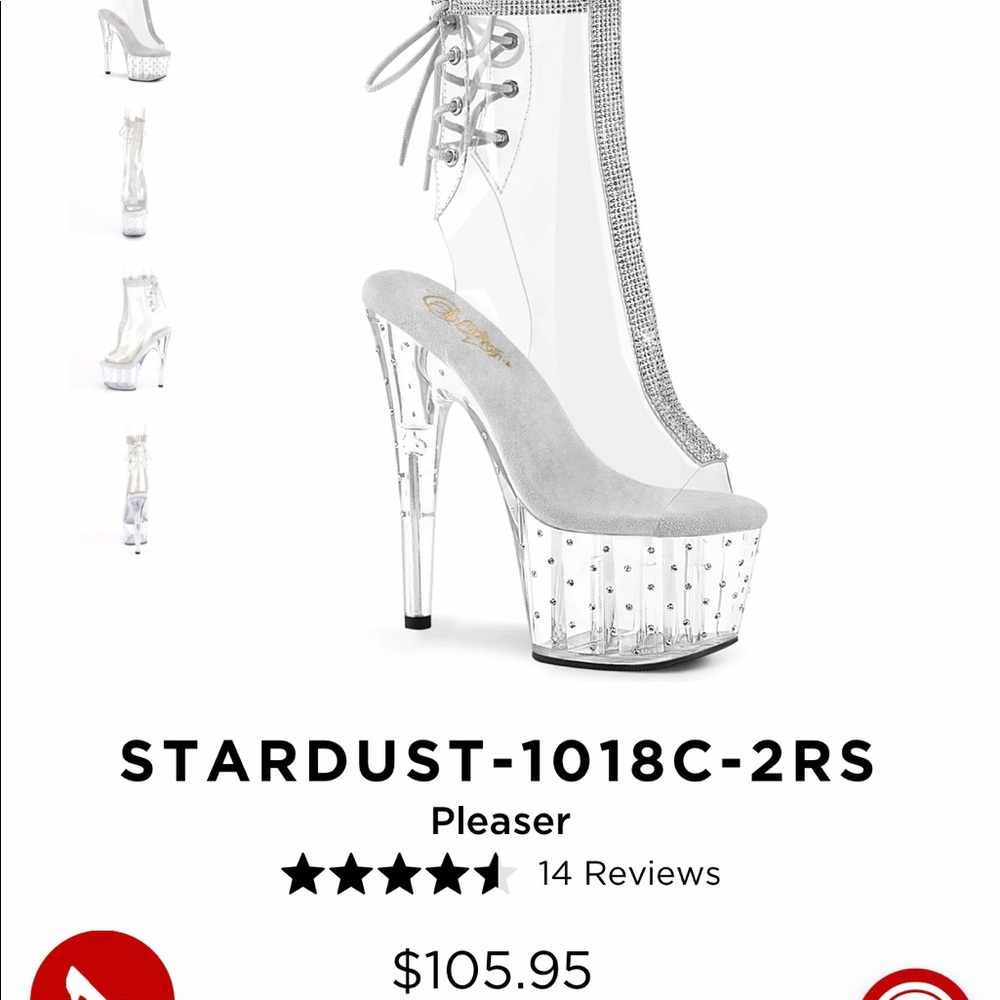 PLEASER SHOES 👠 SIZE 8 • USED • OKAY CONDITION